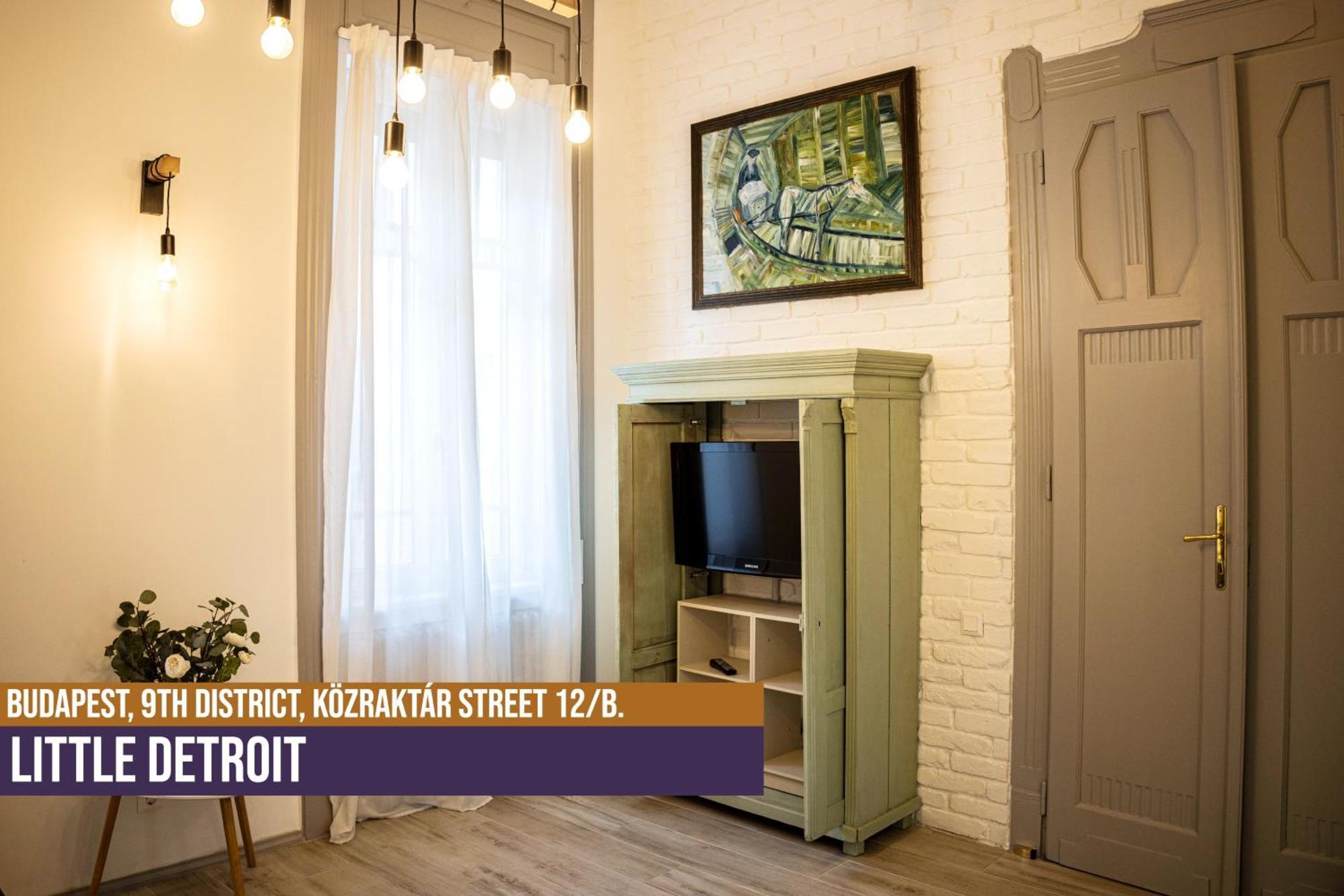 Little Americas Detroit Apartment Βουδαπέστη Εξωτερικό φωτογραφία